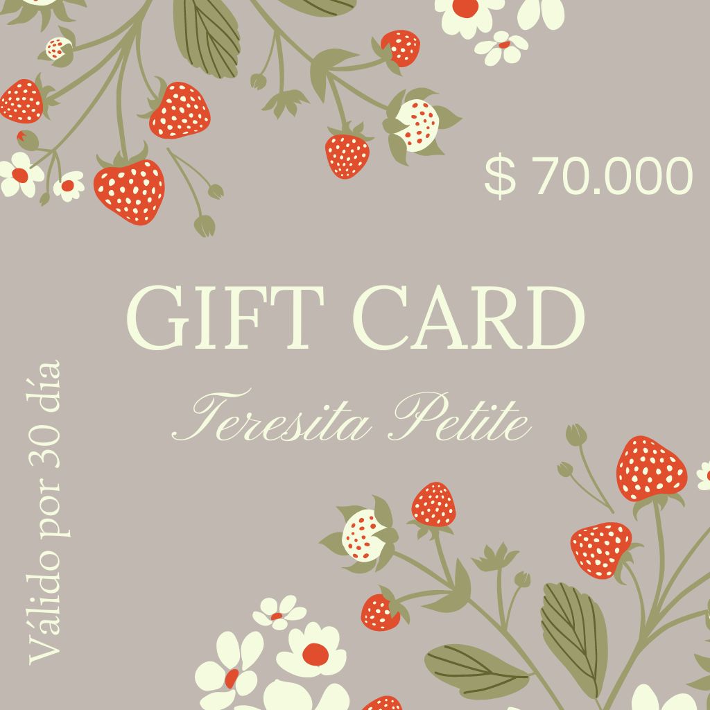 Gift Card Digital $70,000