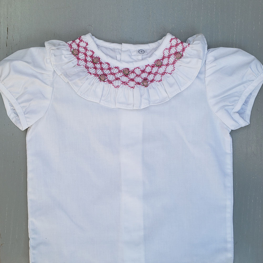 Blusa punto smock Cóndor