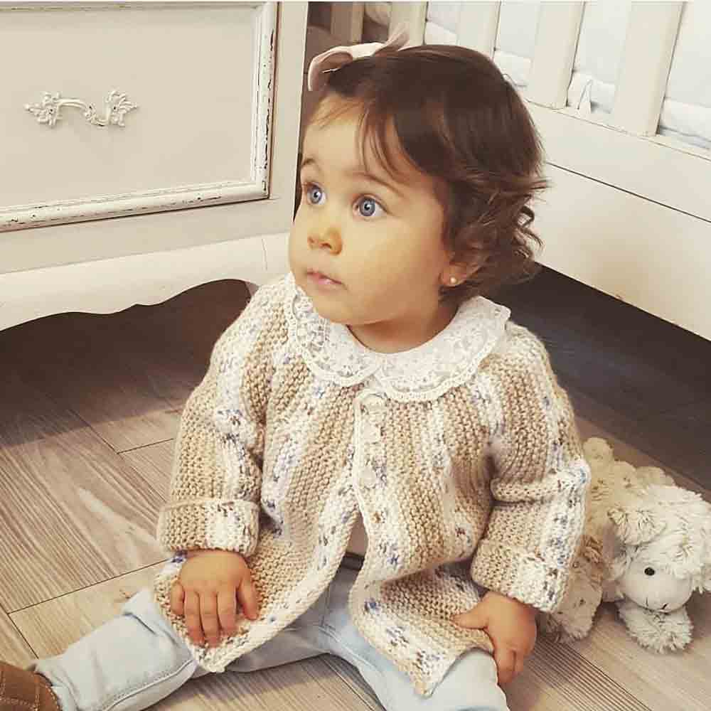 Chaleco Amanda lana beige