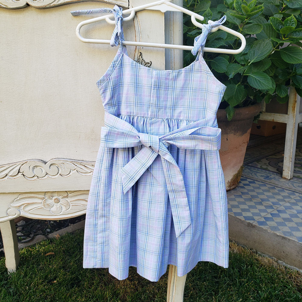 Vestido Solera Punto Smock Fresia