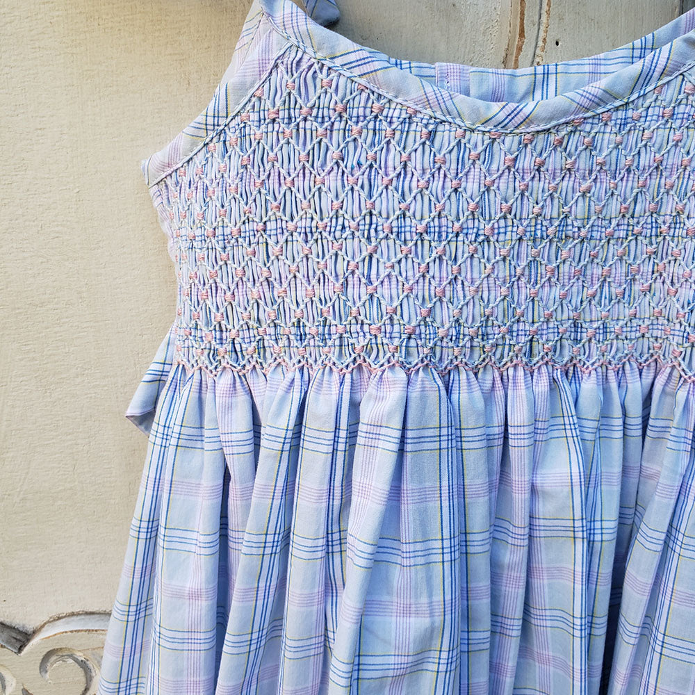 Vestido Solera Punto Smock Fresia