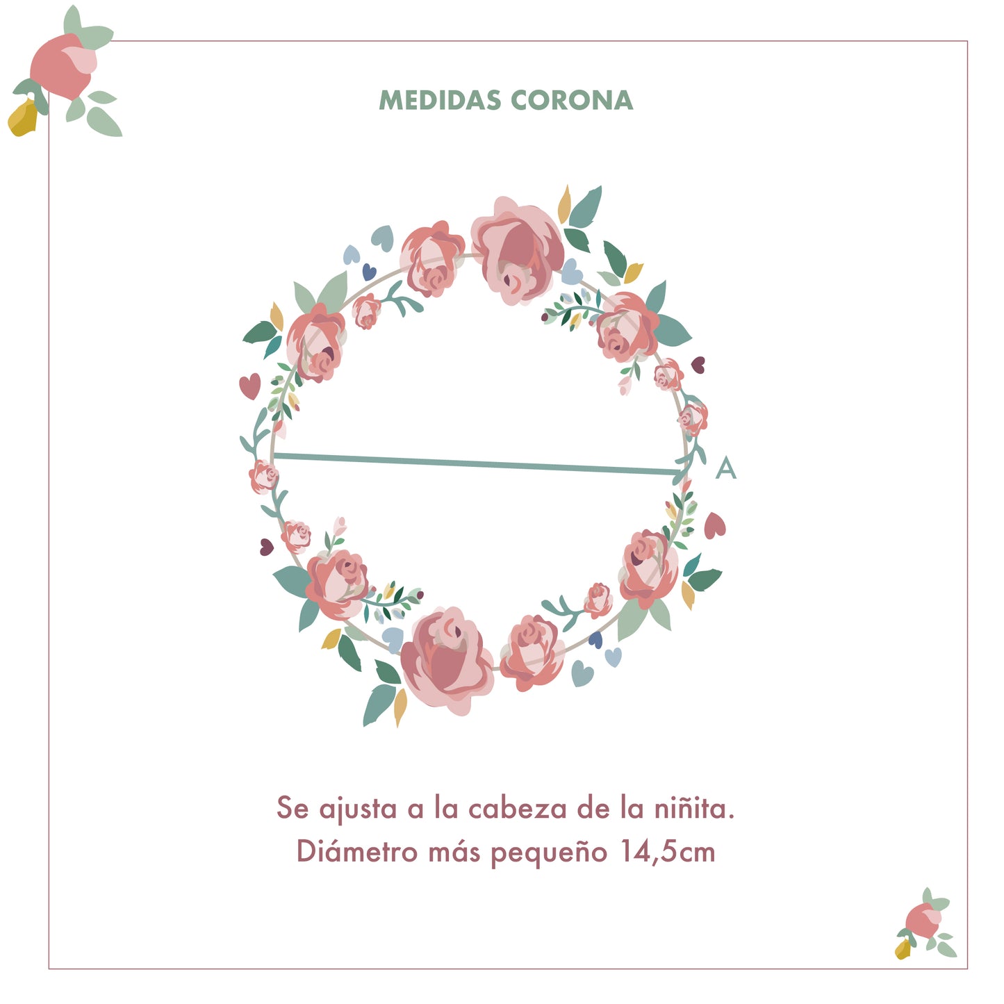 Corona de flores