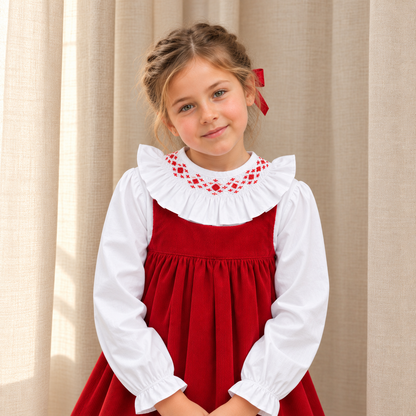 Blusa Golondrina Roja – Tradición con carácter