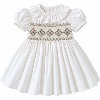 Vestido Dominga Cuello Payaso Manga Globo
