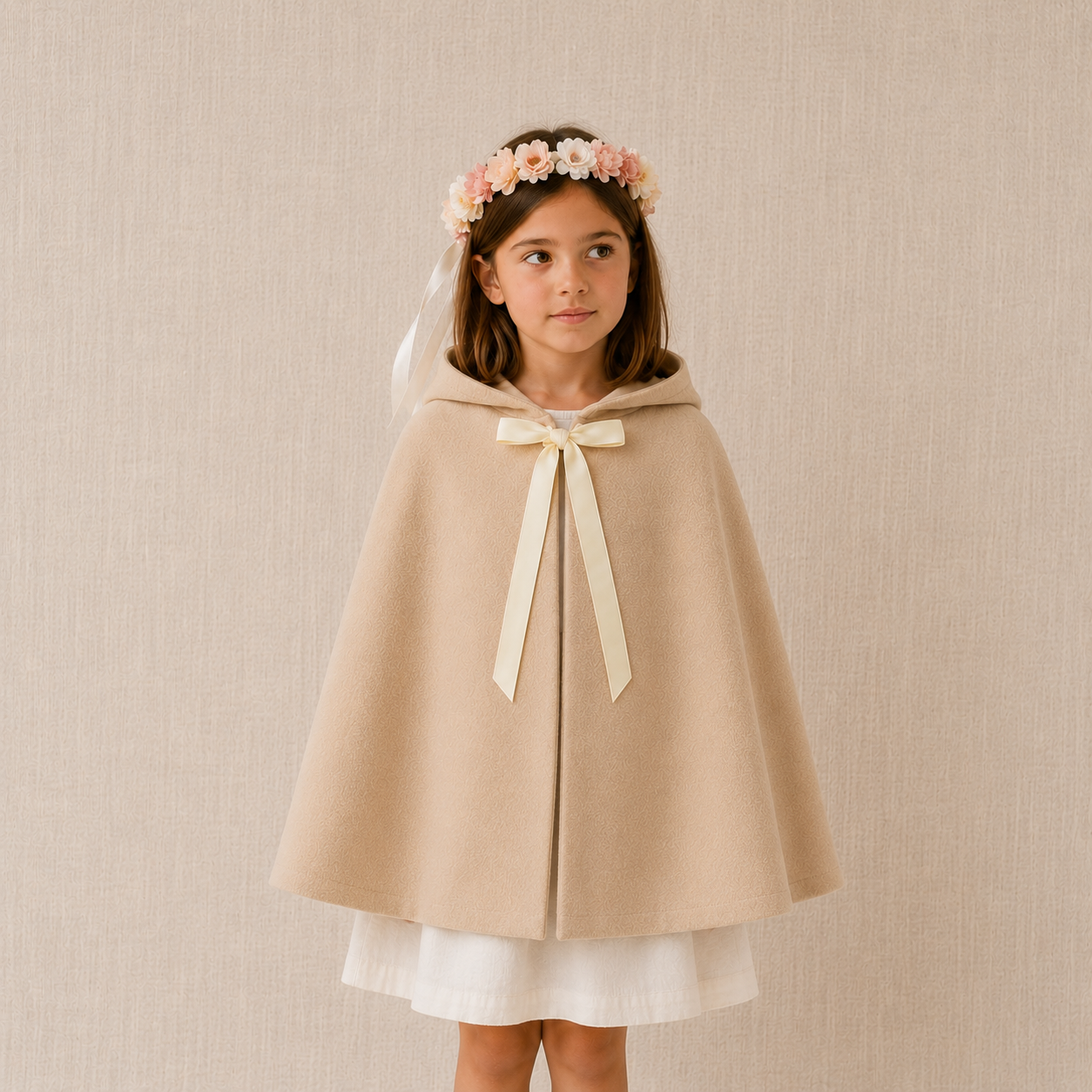 Capa Leticia beige
