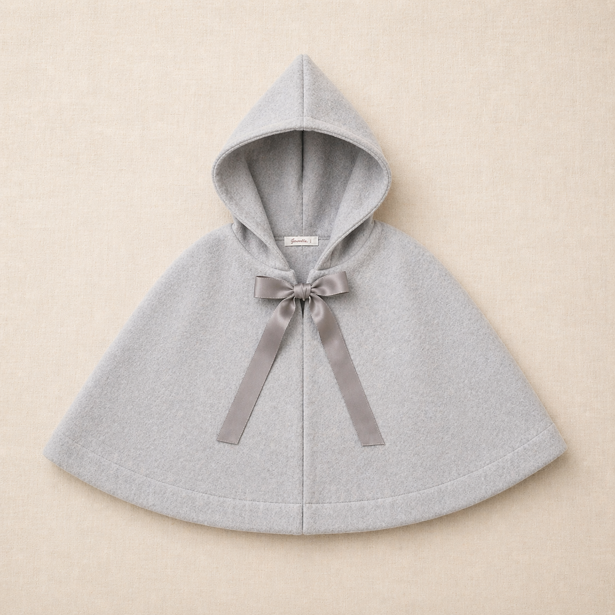 Capa Leticia gris