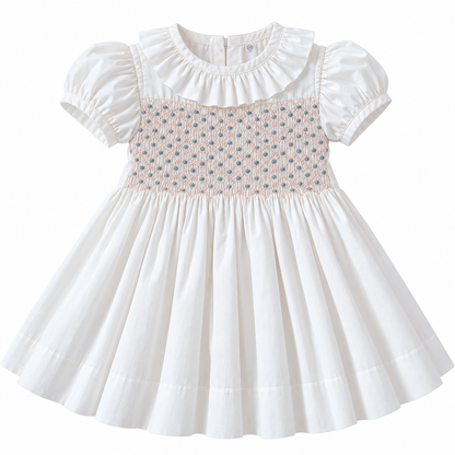 Vestido Dominga Cuello Payaso Manga Globo