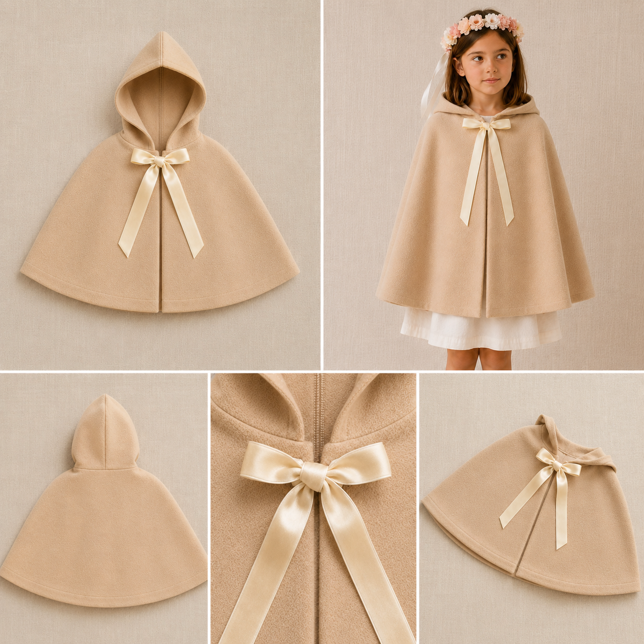 Capa Leticia beige