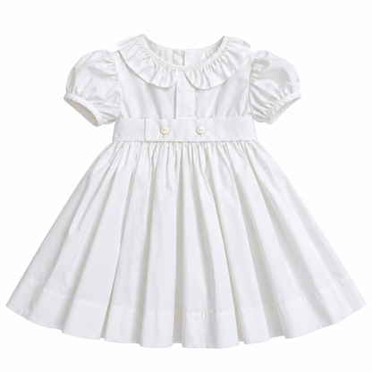 Vestido Dominga Cuello Payaso Manga Globo
