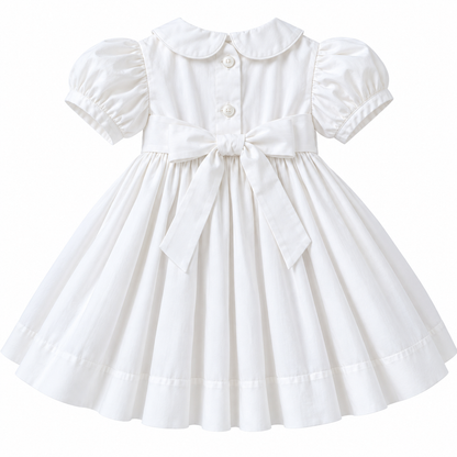 Vestido Dominga Cuello Bebé Manga Globo