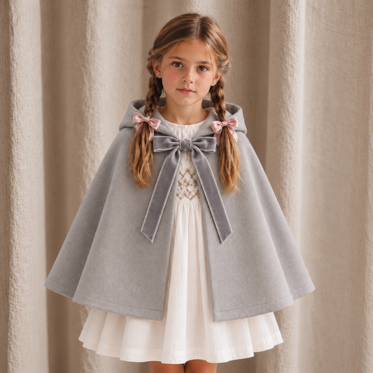 Capa Leticia gris