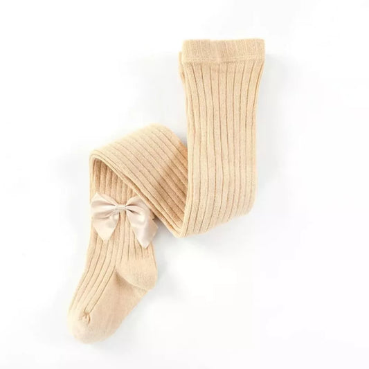 Panty canale con lazo beige