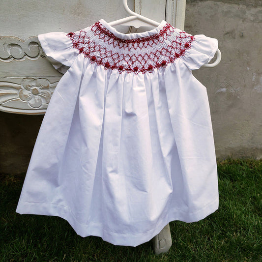 Vestido Punto Smock Alisum