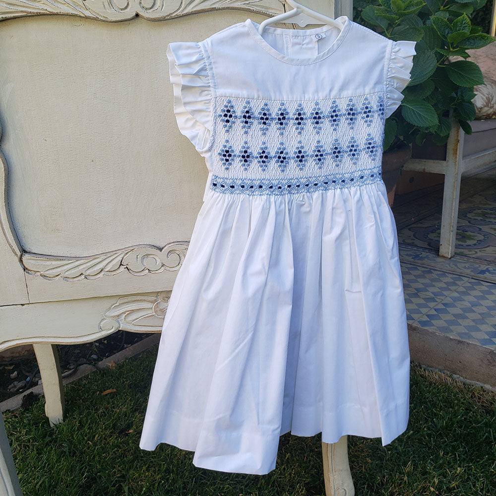 Vestido Punto Smock Heleoboro