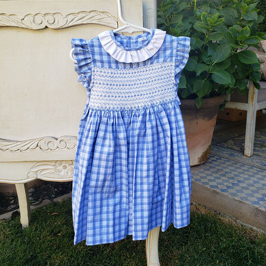 Vestido Punto Smock Pensamiento