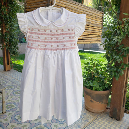 Vestido Punto Smock Protea