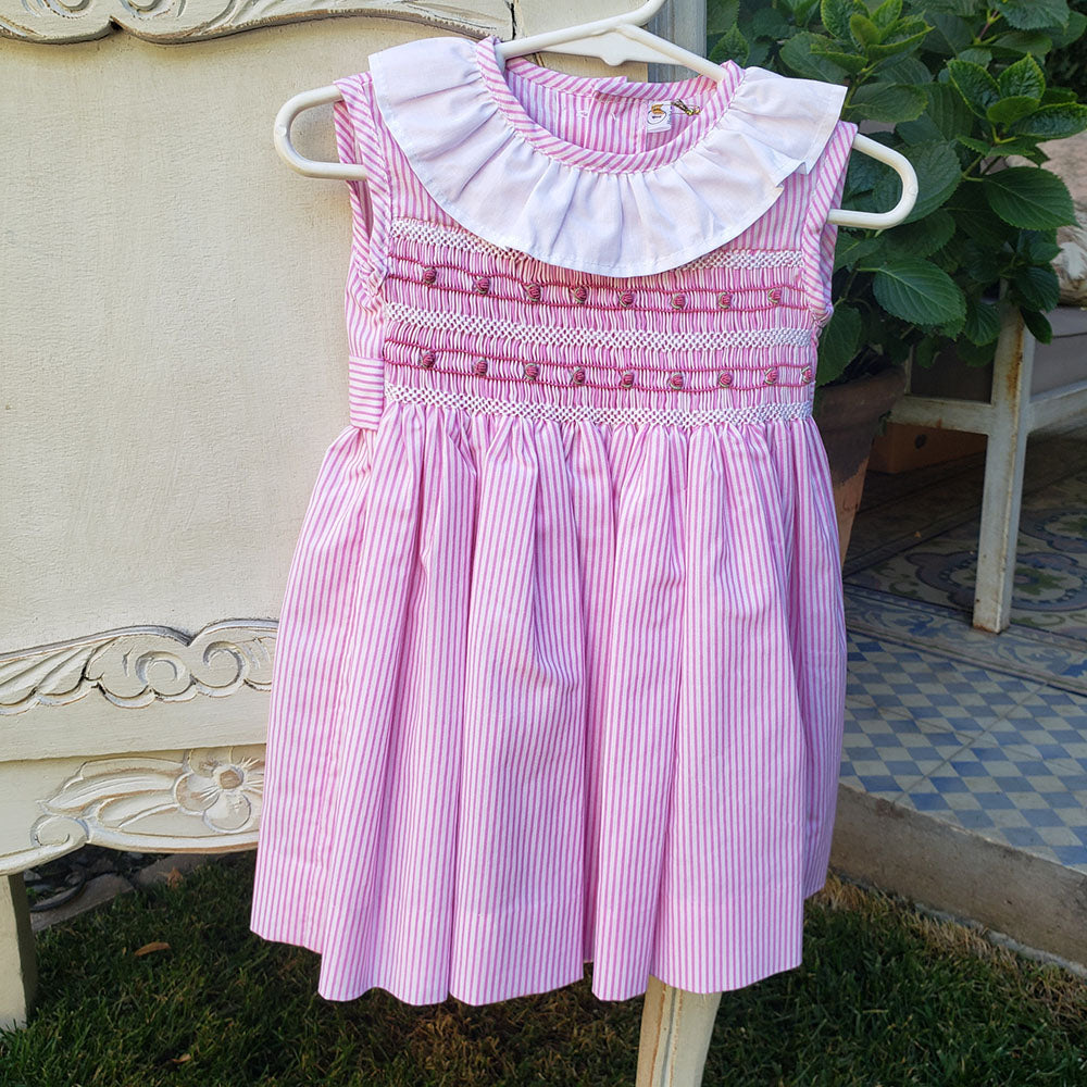 Vestido Punto Smock Watsonia