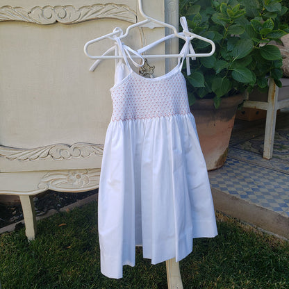 Vestido Solera Punto Smock Gazania