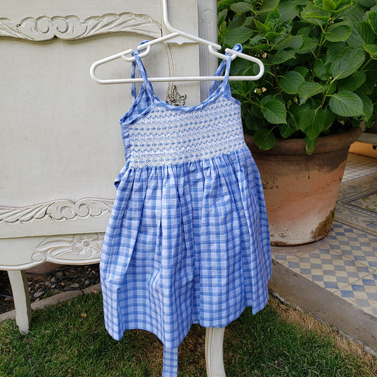 Vestido Solera Punto Smock Nandina