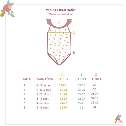 Traje de baño Bárbara 306