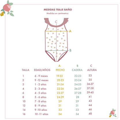 Traje de baño Girasol Surtido - Azucena 306